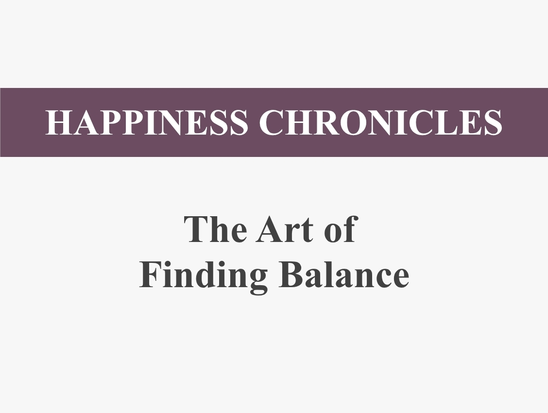 Inner Awareness and the Art of Finding Balance